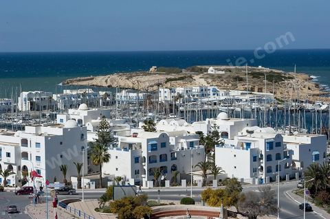 Port de plaisance et zone touristique de la marina de Monastir