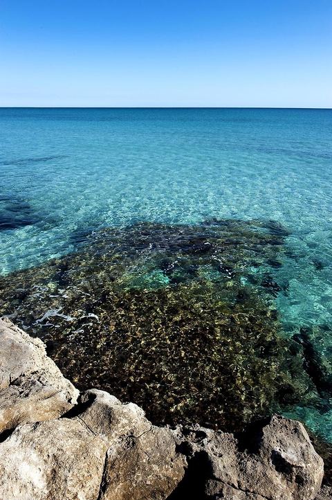 plage et cote rocheuse de Salakta