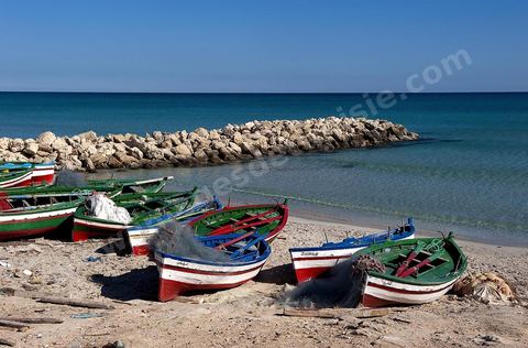 plage et cote rocheuse de Salakta