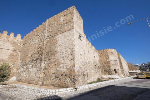 Rempart de Sousse dans la medina. Sousse ou la perle du Sahel. 
