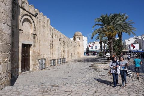 La grande mosquée de Sousse dans la medina. Sousse ou la perle du Sahel. 
