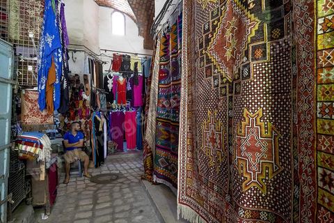 Souks de la medina de Sousse ou la perle du Sahel. 