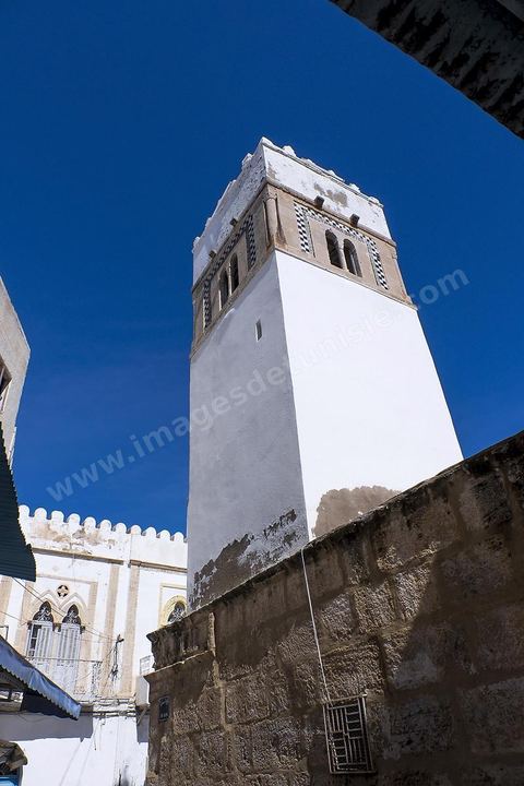 Mosquée Sidi Ali Ammar dans la medina de Sousse ou la perle du Sahel. 