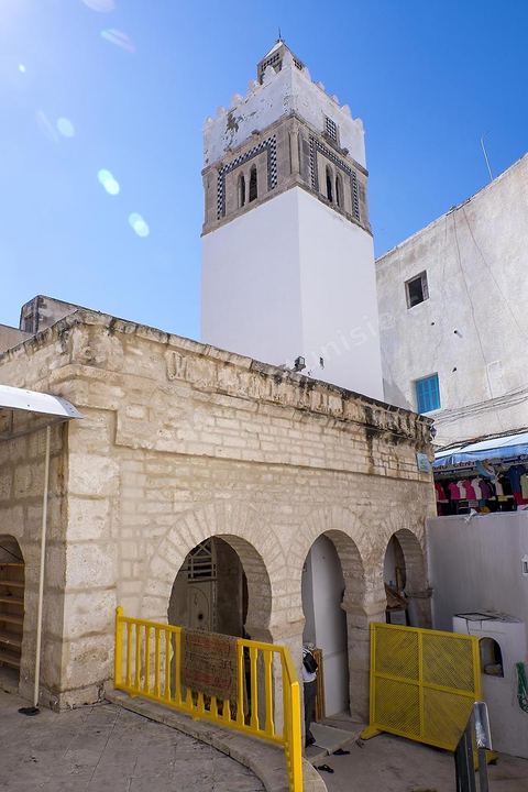 Mosquée Sidi Ali Ammar dans la medina de Sousse ou la perle du Sahel. 