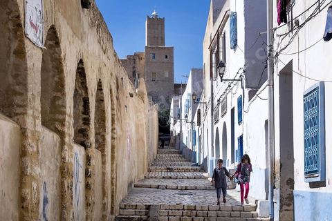 Les remparts et la Kasbah de Sousse ou la perle du Sahel. 