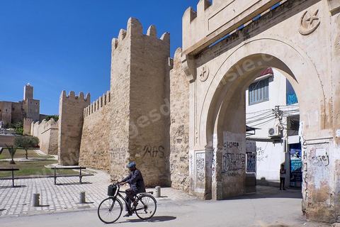 Les remparts et la Kasbah de Sousse ou la perle du Sahel. 