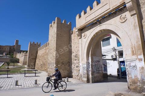 Les remparts et la Kasbah de Sousse ou la perle du Sahel. 
