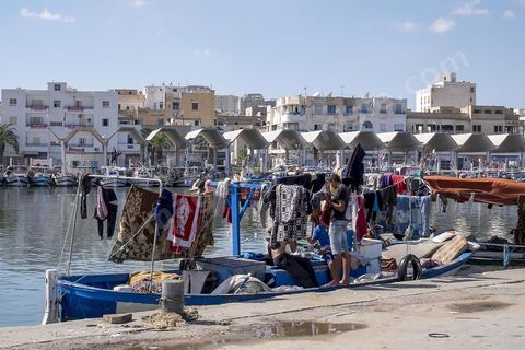 Le port de pêche de Sousse ou la perle du Sahel. 