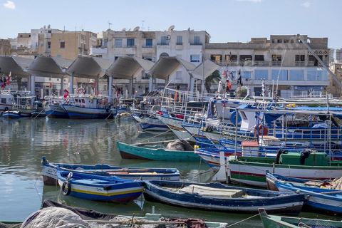 Le port de pêche de Sousse ou la perle du Sahel. 