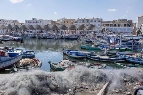 Le port de pêche de Sousse ou la perle du Sahel. 