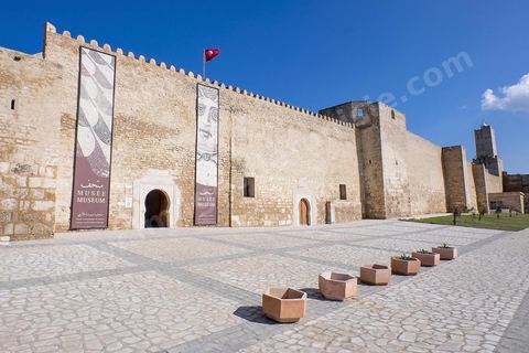 La Kasbah et le musée archéologique de Sousse ou la perle du Sahel. 