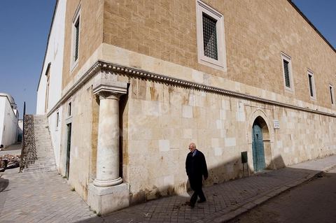Mosquée Halfaouine le quartier Halfaouine dans la medina de Tunis