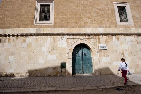 Mosquée Halfaouine le quartier Halfaouine dans la medina de Tunis