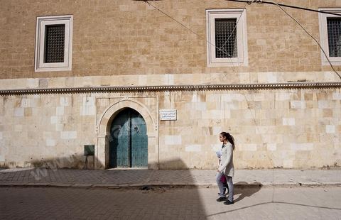 Mosquée Halfaouine le quartier Halfaouine dans la medina de Tunis