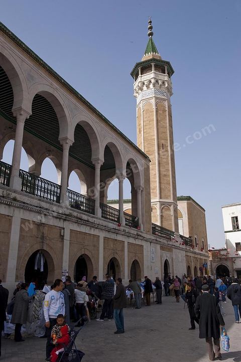 Mosquée Halfaouine le quartier Halfaouine dans la medina de Tunis