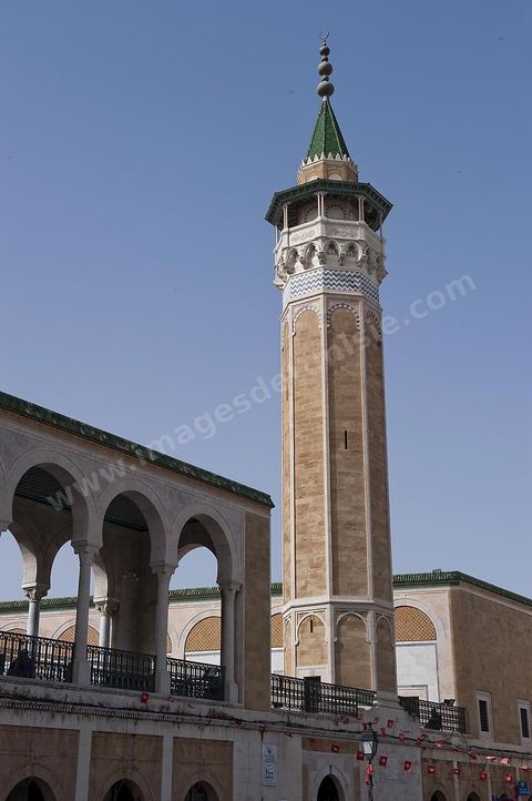 Mosquée Halfaouine le quartier Halfaouine dans la medina de Tunis