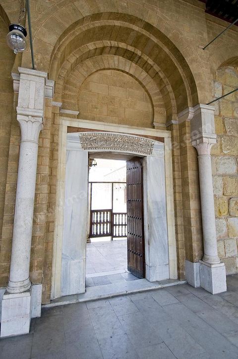 The Great Mosque of Jamaa Ez Zitouna in the heart of the medina of Tunis