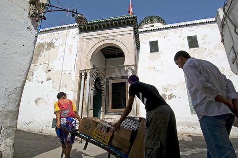 La Medersa Slimaniya dans la medina de Tunis