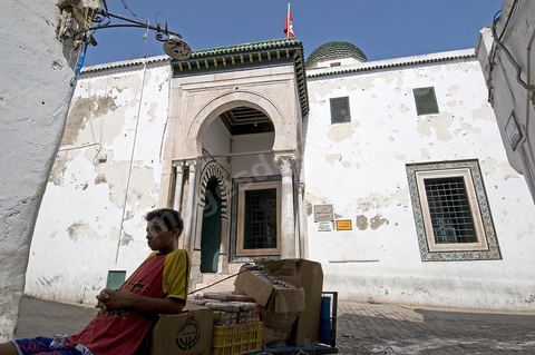 La Medersa Slimaniya dans la medina de Tunis