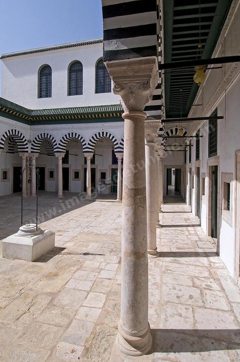 La Medersa Slimaniya dans la medina de Tunis