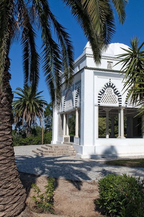 Façade extérieure de la Koubba du Belvédère après sa restauration