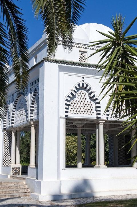 Façade extérieure de la Koubba du Belvédère après sa restauration