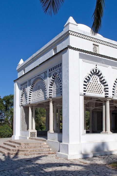 Façade extérieure de la Koubba du Belvédère après sa restauration