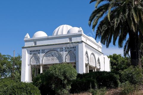 Façade extérieure de la Koubba du Belvédère après sa restauration