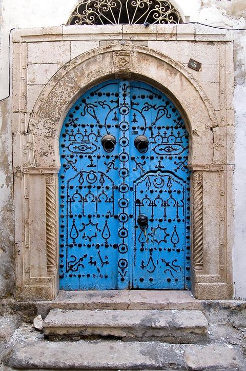 Ruelles de la medina de Tunis, rue, ambiance dans la medina de Tunis