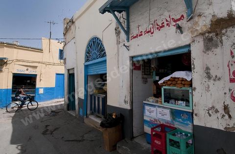Ruelles de la medina de Tunis, rue, ambiance dans la medina de Tunis