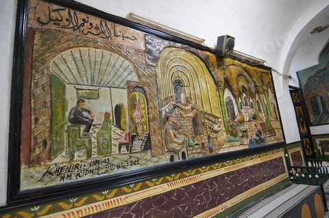 Souk des chéchias, artisans, medina de Tunis