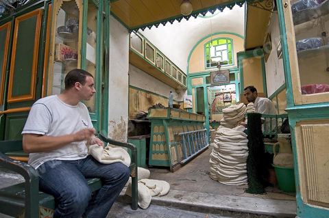 Souk des chéchias, artisans, medina de Tunis
