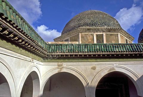 Tourbet el Bey le mausolée de la famille beylicale dans la medina de Tunis