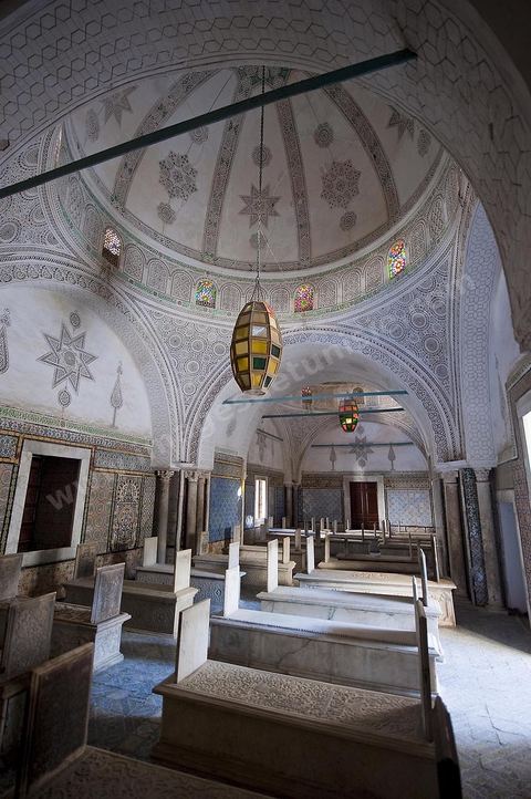 Tourbet el Bey le mausolée de la famille beylicale dans la medina de Tunis