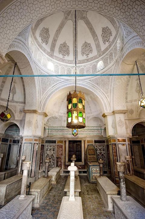 Tourbet el Bey le mausolée de la famille beylicale dans la medina de Tunis