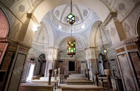 Tourbet el Bey le mausolée de la famille beylicale dans la medina de Tunis