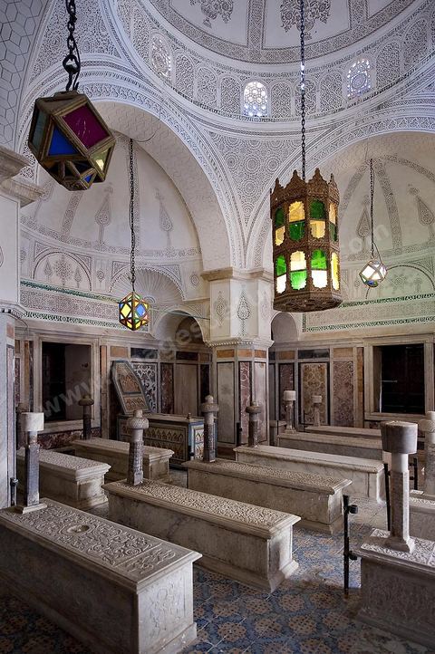 Tourbet el Bey le mausolée de la famille beylicale dans la medina de Tunis