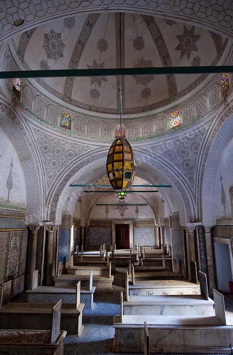 Tourbet el Bey le mausolée de la famille beylicale dans la medina de Tunis