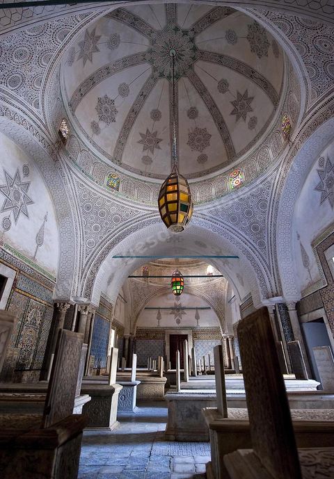 Tourbet el Bey le mausolée de la famille beylicale dans la medina de Tunis