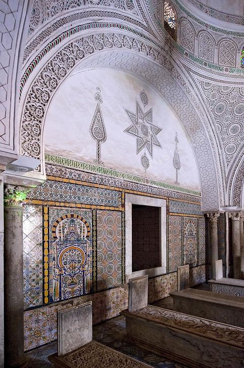 Tourbet el Bey le mausolée de la famille beylicale dans la medina de Tunis