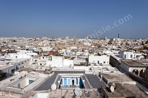 Depuis les toits de la medina vue sur la medina de Tunis