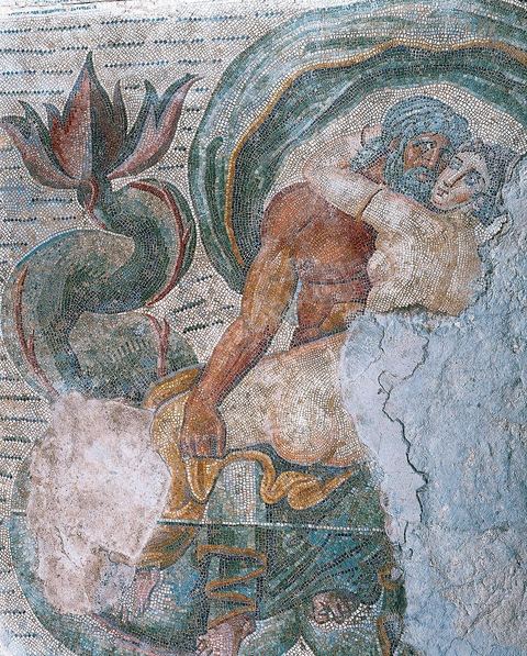 The Wedding of Neptune and Amymone—5th century A.D. Carthage Museum