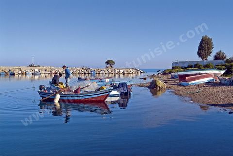 Fishermen in the Punic ports of Carthage