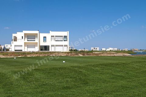 Projet unique de villas haut standing au coeur du Residence Golf Course à Gammarth dans la banlieue nord de Tunis