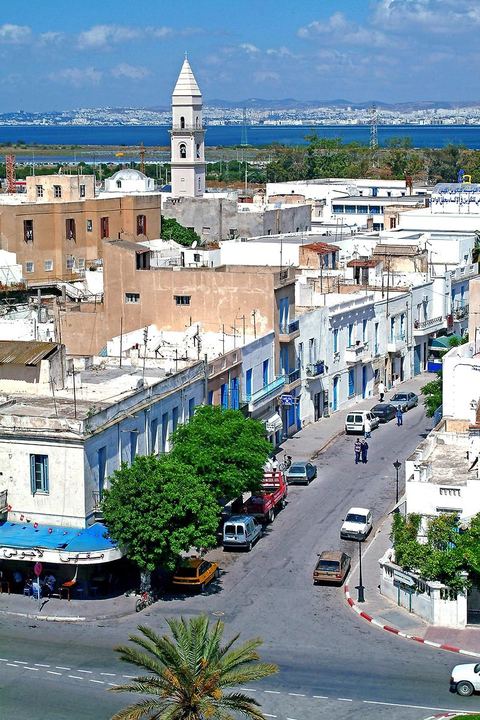 vue generale de La Goulette
