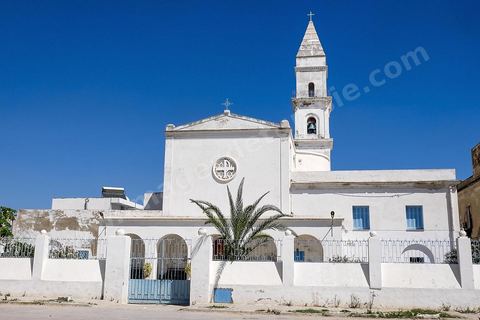 Eglise dans le quartier de la Petite Sicile à La Goulette