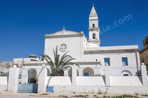 Eglise dans le quartier de la Petite Sicile à La Goulette
