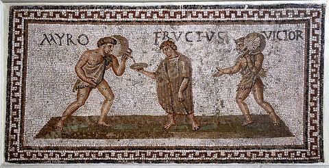 Mosaique du musee national du Bardo - Tunis
