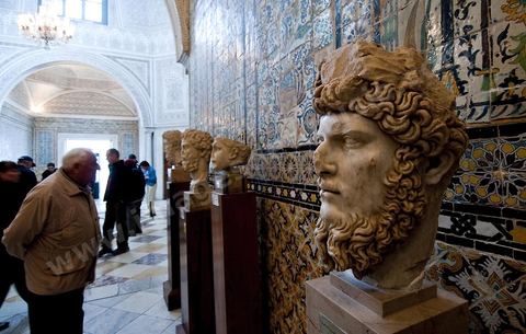 Salle du palais du Bardo - Musee National du Bardo - Tunis