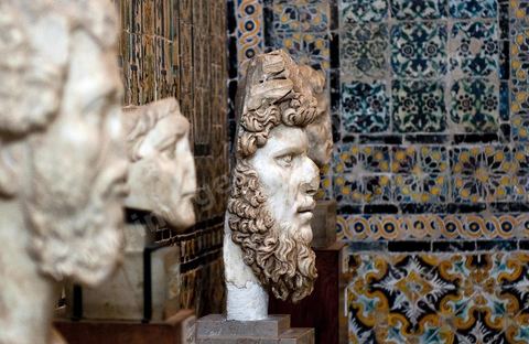 Salle du palais du Bardo - Musee National du Bardo - Tunis